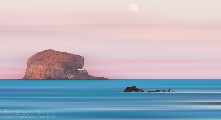 Mooning The Bass Rock Mooning The Bass Rock